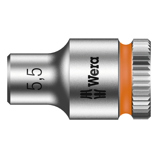 Wera Zyklop 1/4" socket - Metric 5.5 TOOLS SOCKETS Wera