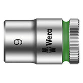 Wera Zyklop 1/4" socket - Metric 9.0 TOOLS SOCKETS Wera