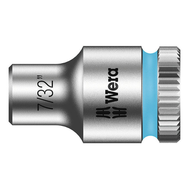 Wera Zyklop 1/4" socket - US sizes 7/32" TOOLS SOCKETS Wera