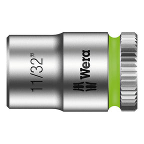 Wera Zyklop 1/4" socket - US sizes 11/32" TOOLS SOCKETS Wera