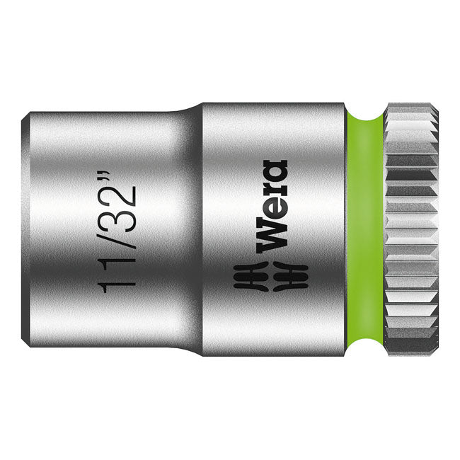 Wera Zyklop 1/4" socket - US sizes 11/32" TOOLS SOCKETS Wera