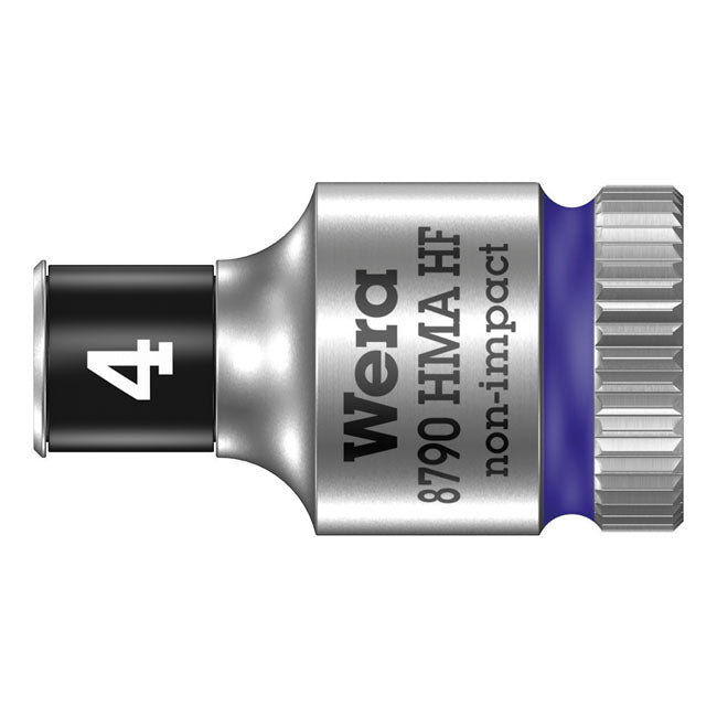 Wera Zyklop 1/4" socket with holding function - Metric 4.0 TOOLS SOCKETS Wera