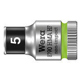 Wera Zyklop 1/4" socket with holding function - Metric 5.0 TOOLS SOCKETS Wera