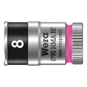 Wera Zyklop 1/4" socket with holding function - Metric 8.0 TOOLS SOCKETS Wera