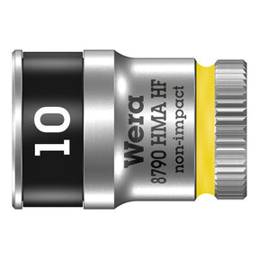 Wera Zyklop 1/4" socket with holding function - Metric 10.0 TOOLS SOCKETS Wera