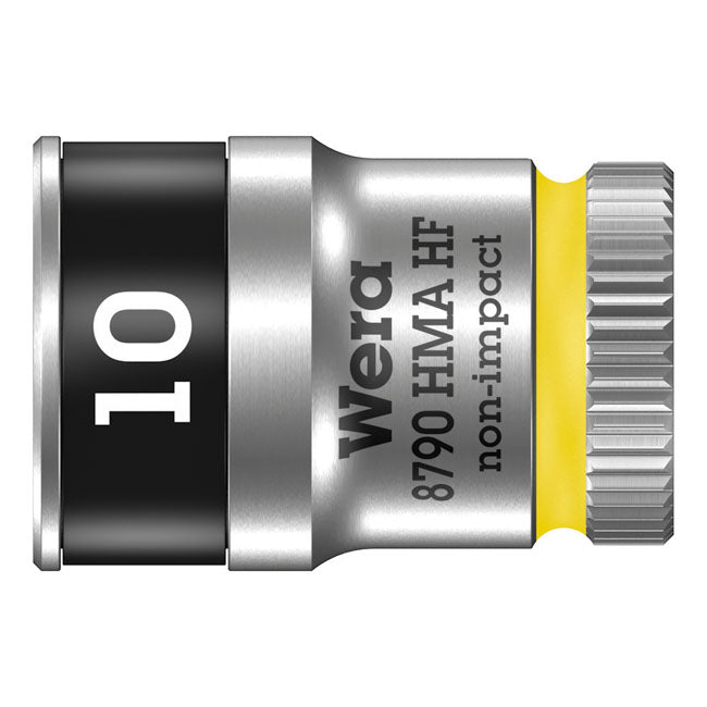 Wera Zyklop 1/4" socket with holding function - Metric 10.0 TOOLS SOCKETS Wera