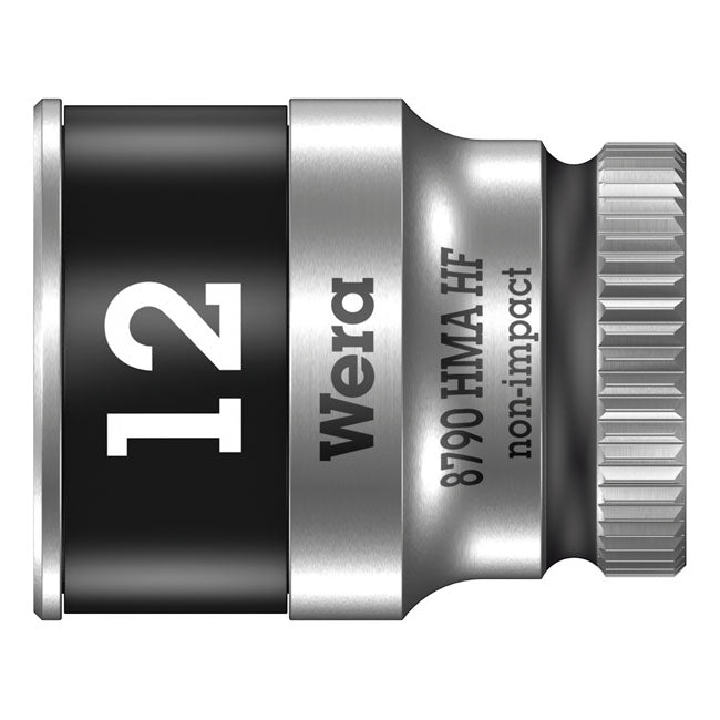 Wera Zyklop 1/4" socket with holding function - Metric 12.0 TOOLS SOCKETS Wera