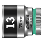 Wera Zyklop 1/4" socket with holding function - Metric 13.0 TOOLS SOCKETS Wera
