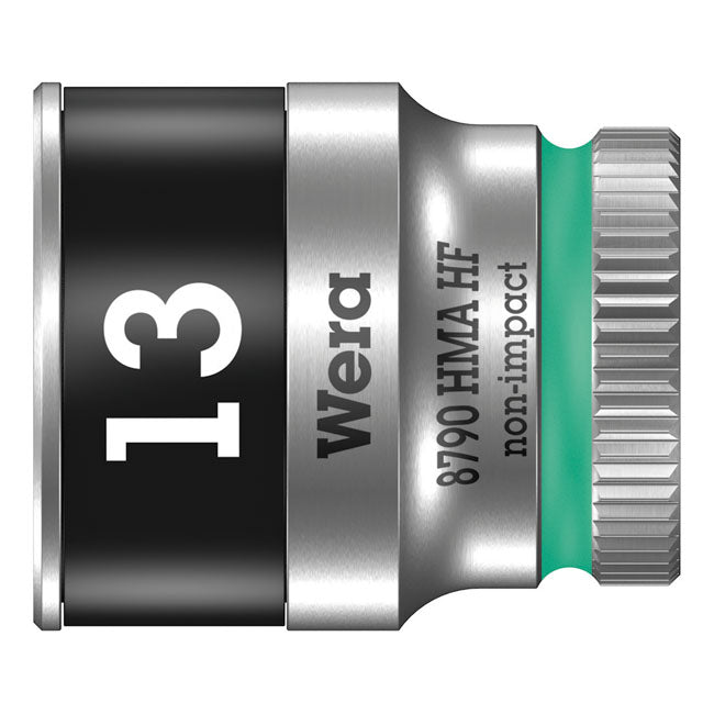 Wera Zyklop 1/4" socket with holding function - Metric 13.0 TOOLS SOCKETS Wera