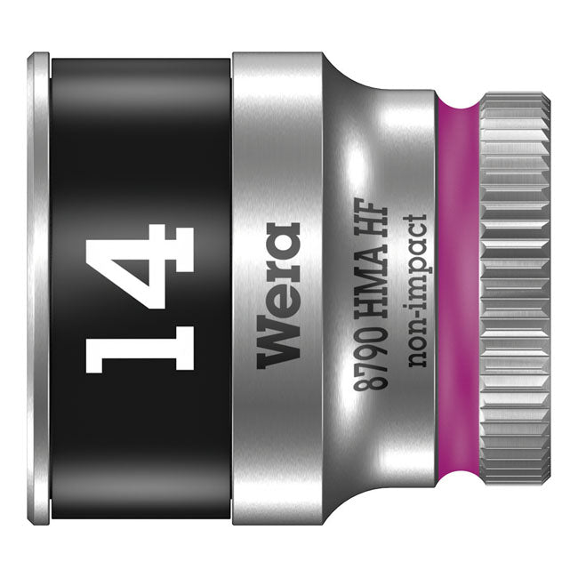 Wera Zyklop 1/4" socket with holding function - Metric 14.0 TOOLS SOCKETS Wera