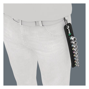 Wera socket belt with 1/4" drive hex sockets - Metric TOOLS SOCKET SET Wera