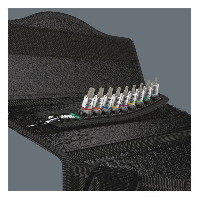Wera socket belt with 1/4" drive Torx® socket bits TOOLS SOCKET SET Wera