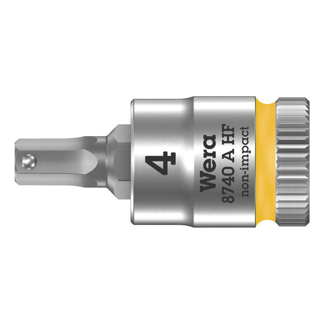 Wera Zyklop 1/4" Hex socket bit w/ holding function - Metric TOOLS SOCKETS Wera