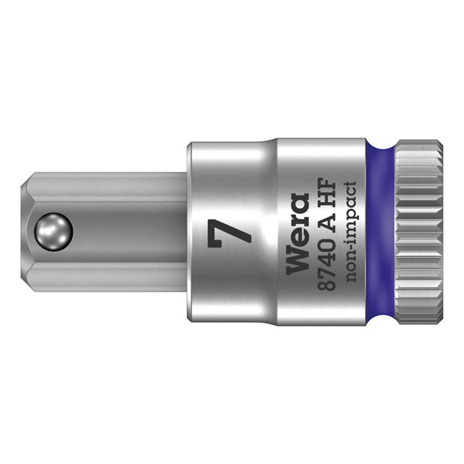 Wera Zyklop 1/4" Hex socket bit w/ holding function - Metric TOOLS SOCKETS Wera
