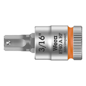 Wera Zyklop 1/4" Hex socket bit w/ holding function US sizes TOOLS SOCKETS Wera