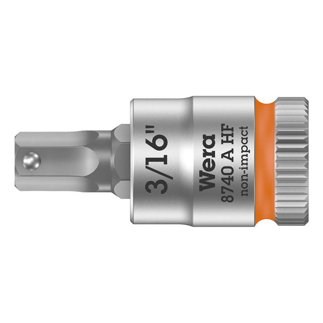Wera Zyklop 1/4" Hex socket bit w/ holding function US sizes TOOLS SOCKETS Wera