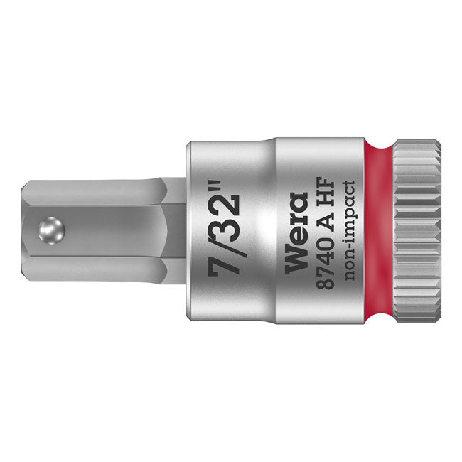 Wera Zyklop 1/4" Hex socket bit w/ holding function US sizes TOOLS SOCKETS Wera