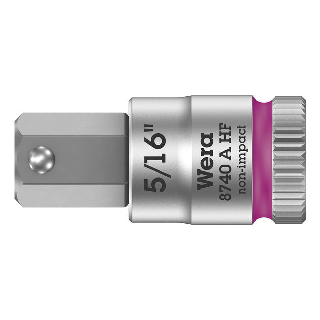 Wera Zyklop 1/4" Hex socket bit w/ holding function US sizes TOOLS SOCKETS Wera