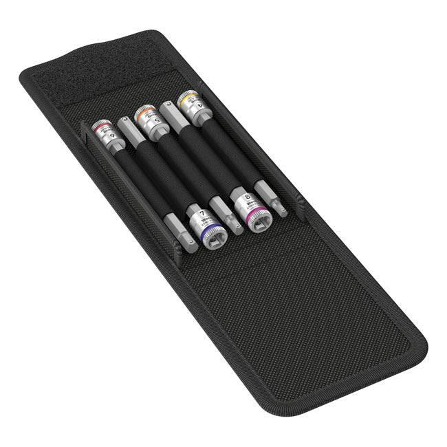 Wera extended 1/4" Hex (Allen head) socket bits - Metric TOOLS SOCKET SET Wera