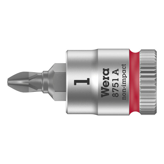 Wera Zyklop 1/4" Phillips socket bit TOOLS SOCKETS Wera