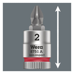 Wera Zyklop 1/4" Phillips socket bit TOOLS SOCKETS Wera