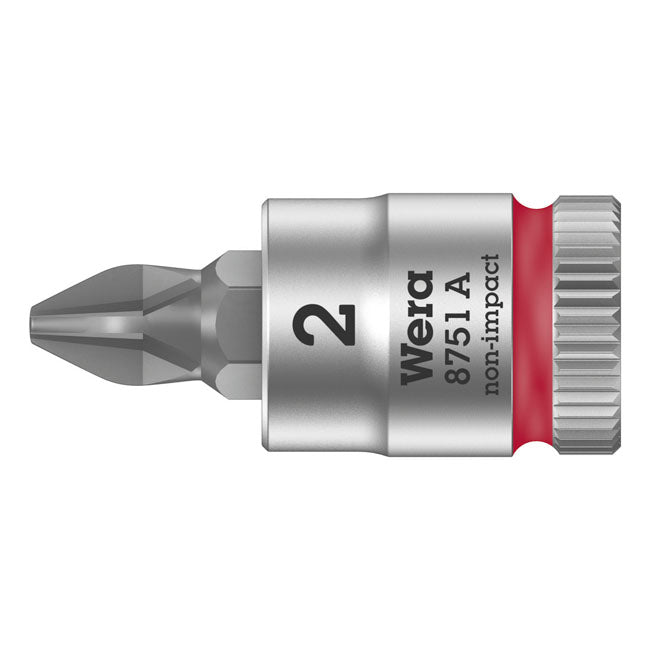 Wera Zyklop 1/4" Phillips socket bit TOOLS SOCKETS Wera