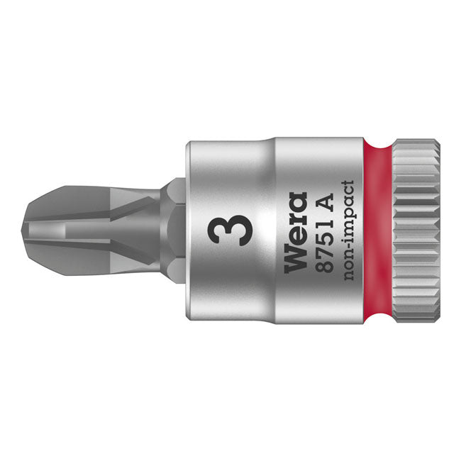 Wera Zyklop 1/4" Phillips socket bit TOOLS SOCKETS Wera