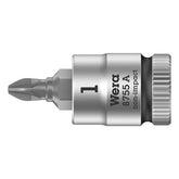 Wera Zyklop 1/4" Pozidriv socket bit TOOLS SOCKETS Wera