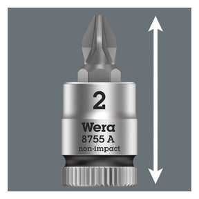 Wera Zyklop 1/4" Pozidriv socket bit TOOLS SOCKETS Wera