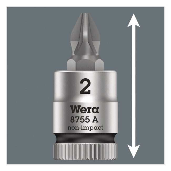 Wera Zyklop 1/4" Pozidriv socket bit TOOLS SOCKETS Wera