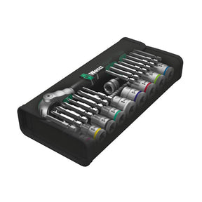 Wera Zyklop ratchet kit 29 pcs. 3/8" drive Metric sizes TOOLS SOCKET SET Wera