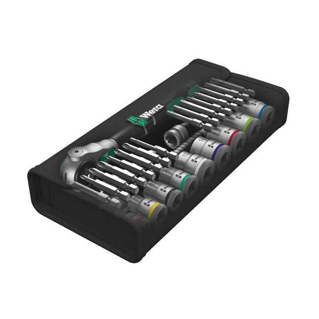 Wera Zyklop ratchet kit 29 pcs. 3/8" drive Metric sizes TOOLS SOCKET SET Wera