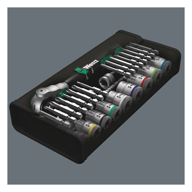 Wera Zyklop ratchet kit 29 pcs. 3/8" drive Metric sizes TOOLS SOCKET SET Wera