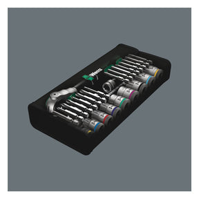 Wera Zyklop ratchet kit 29 pcs. 3/8" drive US sizes TOOLS SOCKET SET Wera
