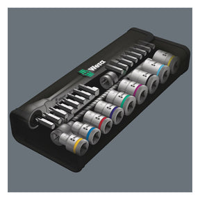 Wera Zyklop metal ratchet switch kit 3/8" drive - US sizes TOOLS SOCKET SET Wera