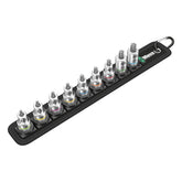 Wera socket belt with 3/8" drive Torx® socket bits TOOLS SOCKETS Wera