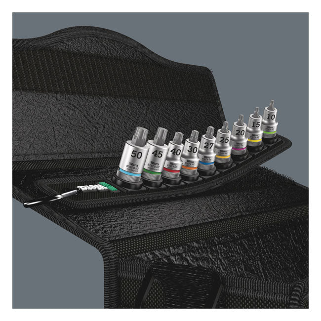 Wera socket belt with 3/8" drive Torx® socket bits TOOLS SOCKETS Wera