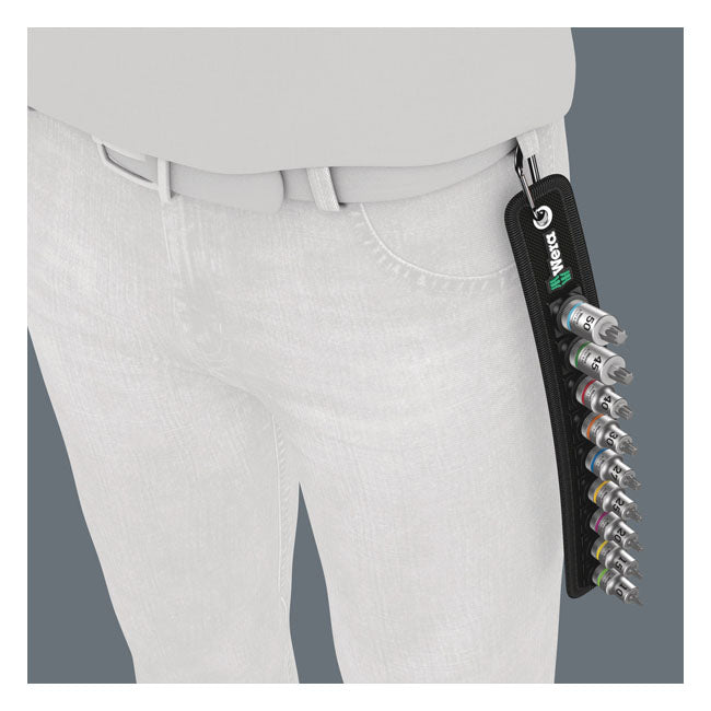 Wera socket belt with 3/8" drive Torx® socket bits TOOLS SOCKETS Wera