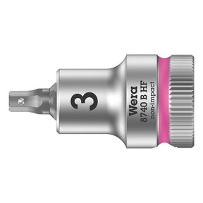 Wera Zyklop 3/8" Hex socket bit with holding function Metric TOOLS SOCKETS Wera