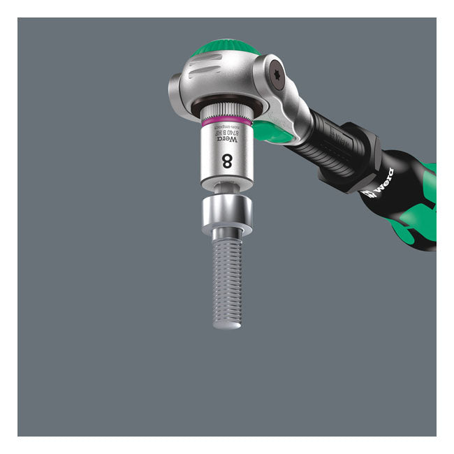 Wera Zyklop 3/8" Hex socket bit with holding function Metric TOOLS SOCKETS Wera