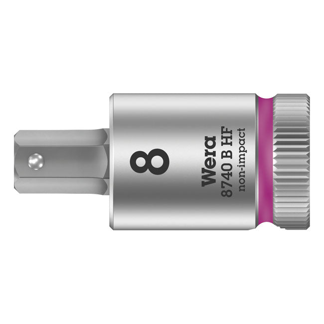 Wera Zyklop 3/8" Hex socket bit with holding function Metric TOOLS SOCKETS Wera