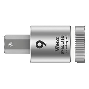 Wera Zyklop 3/8" Hex socket bit with holding function Metric TOOLS SOCKETS Wera