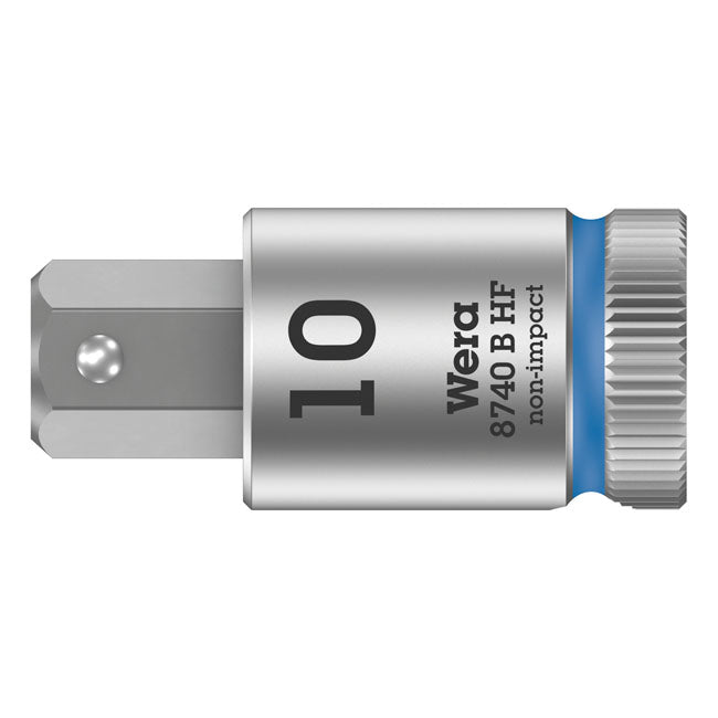 Wera Zyklop 3/8" Hex socket bit with holding function Metric TOOLS SOCKETS Wera