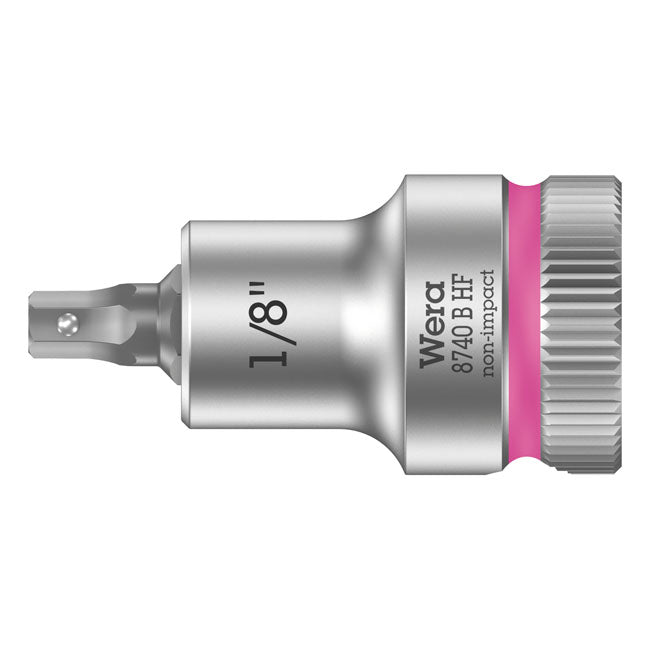 Wera Zyklop 3/8" Hex socket bit w/ holding function US sizes TOOLS SOCKETS Wera