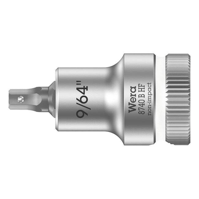 Wera Zyklop 3/8" Hex socket bit w/ holding function US sizes TOOLS SOCKETS Wera