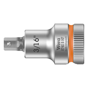 Wera Zyklop 3/8" Hex socket bit w/ holding function US sizes TOOLS SOCKETS Wera
