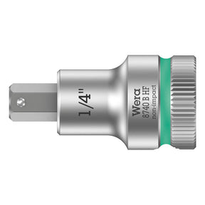 Wera Zyklop 3/8" Hex socket bit w/ holding function US sizes TOOLS SOCKETS Wera