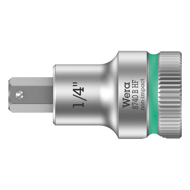 Wera Zyklop 3/8" Hex socket bit w/ holding function US sizes TOOLS SOCKETS Wera
