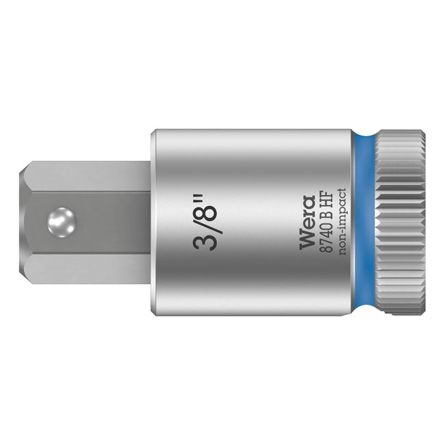 Wera Zyklop 3/8" Hex socket bit w/ holding function US sizes TOOLS SOCKETS Wera