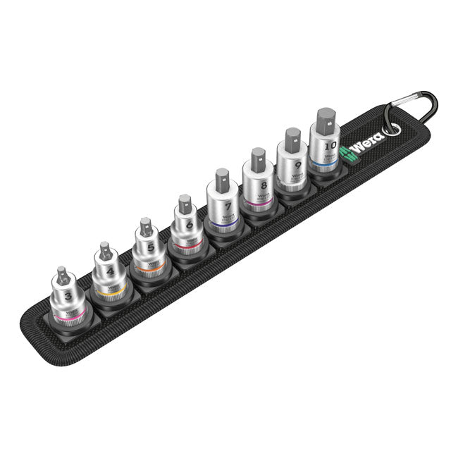 Wera socket belt with 3/8" drive Hex sockets - Metric TOOLS SOCKET SET Wera